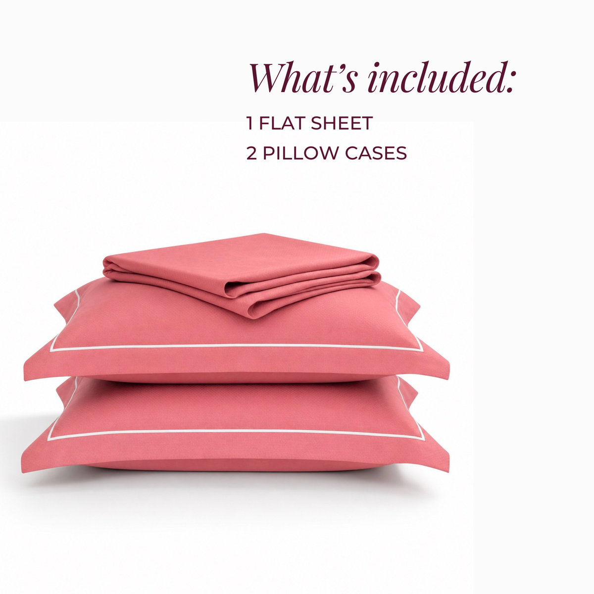 Micro  Checkered Super King Sateen Bedsheet Set with 2 Pillow Covers – Soft & Breathable