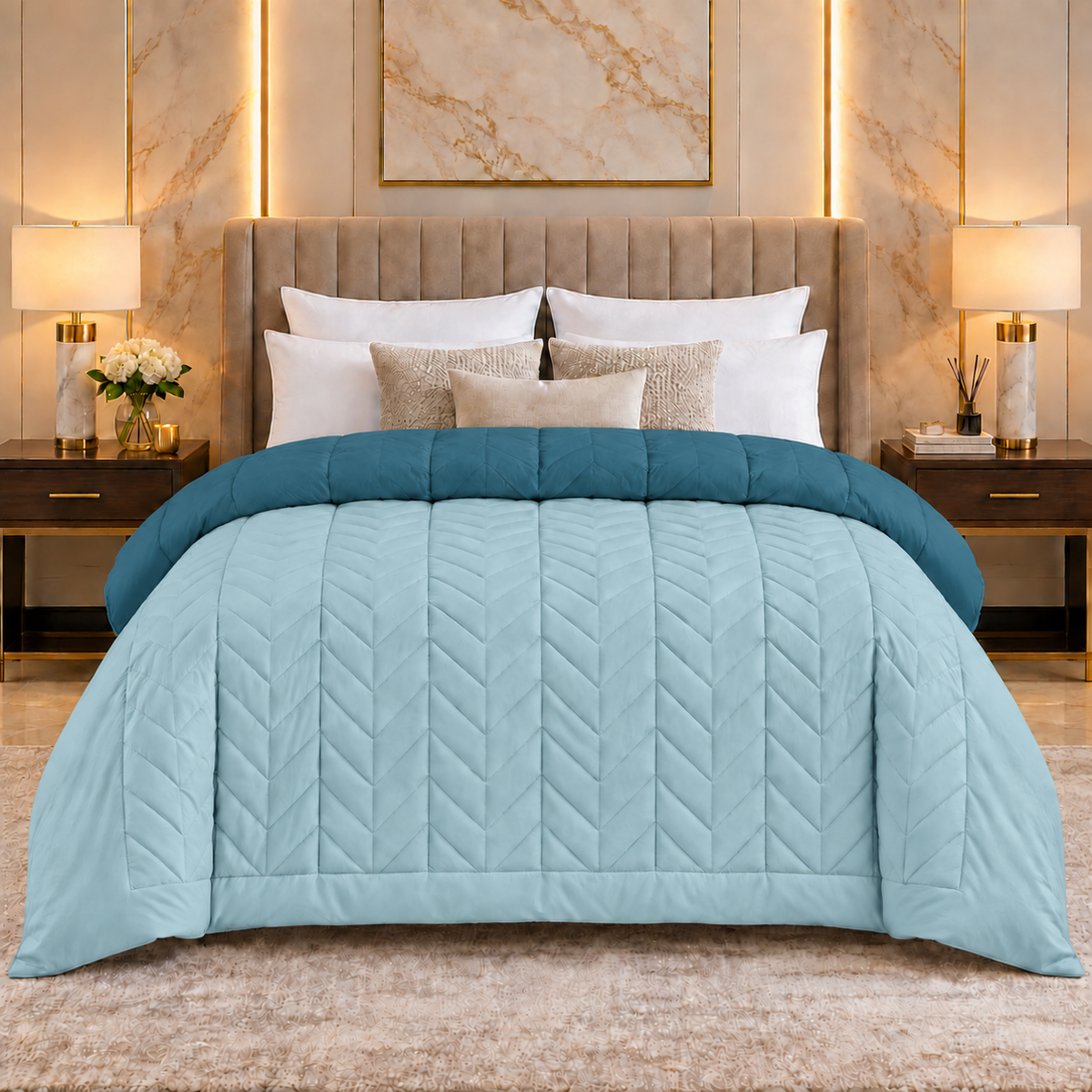 Dual Essence 150 GSM Reversible Comforter