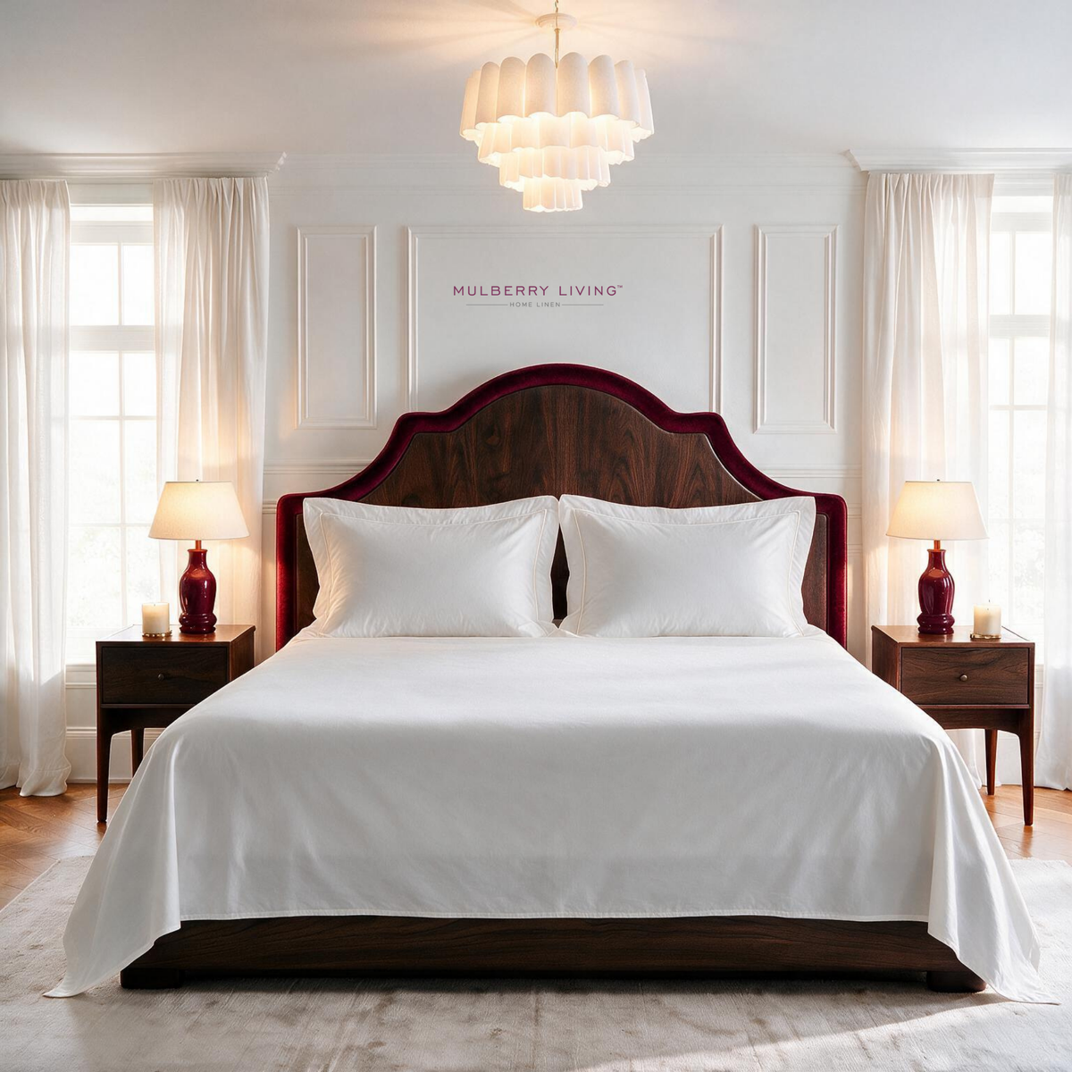 Minimal Solid Super Sateen Bedsheet Set with 2 Pillow Covers – Soft & Breathable
