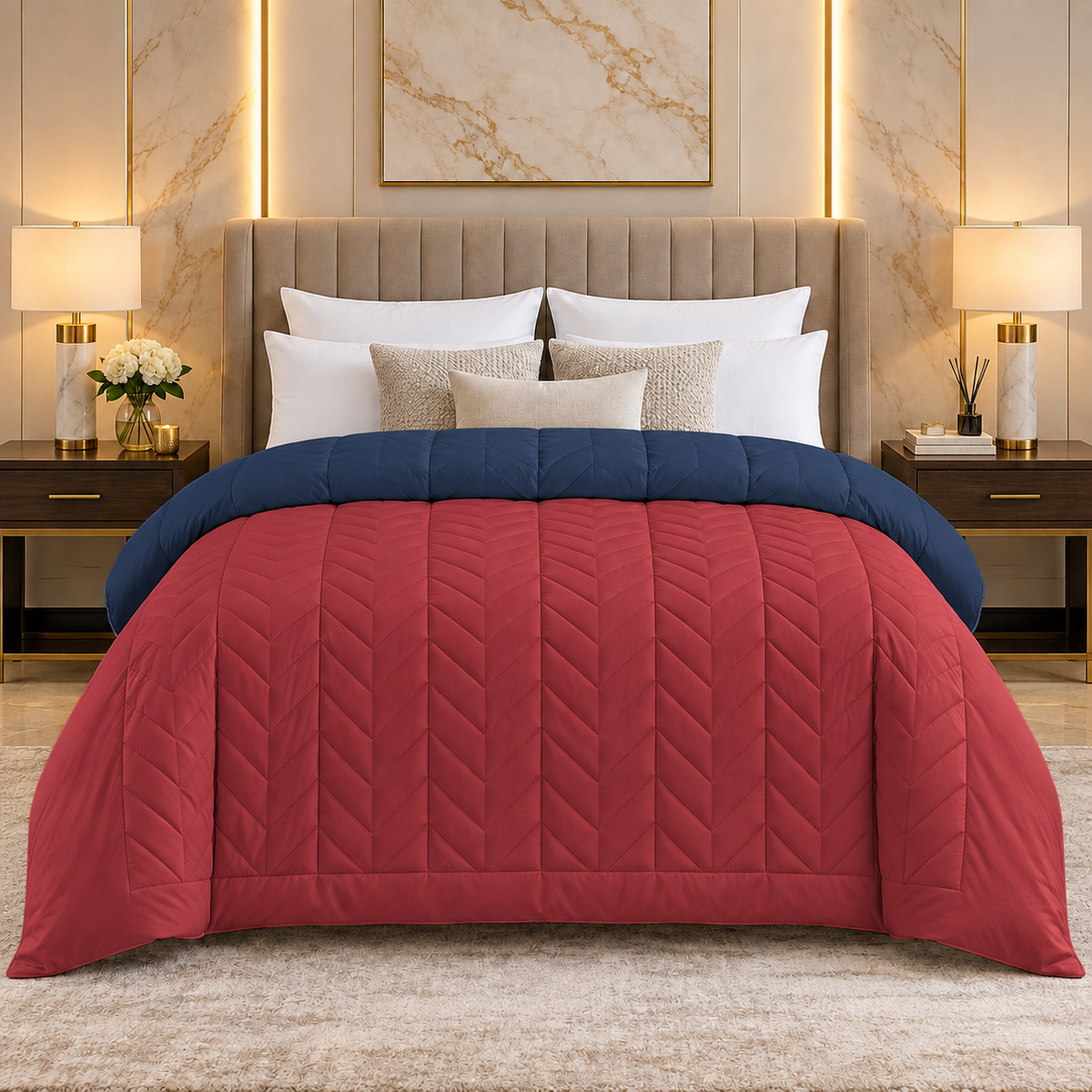 Dual Essence 150 GSM Reversible Comforter