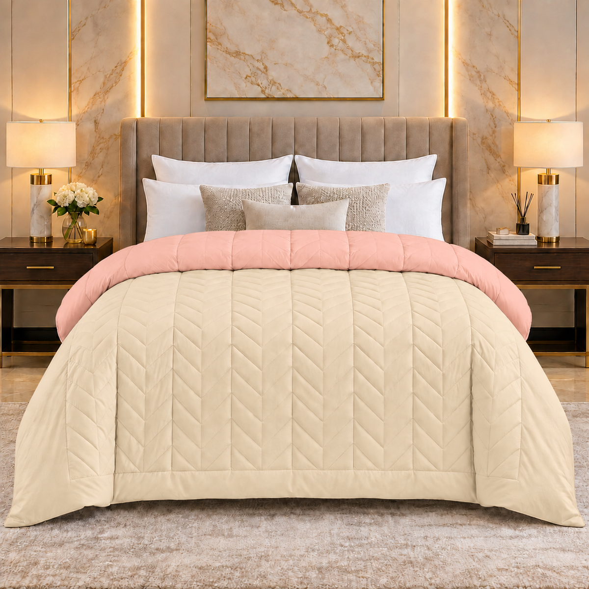 Dual Essence 150 GSM Reversible Comforter