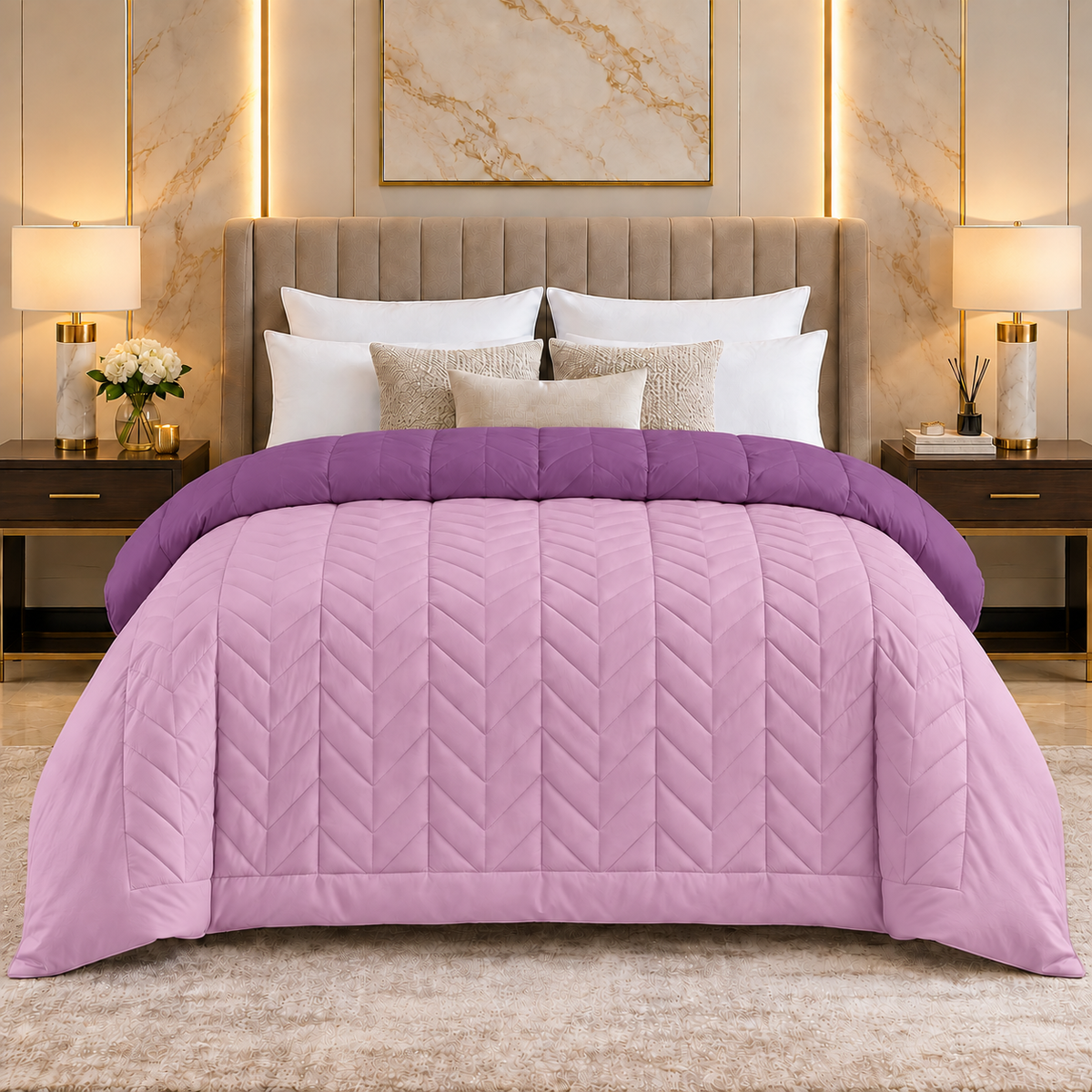 Dual Essence 150 GSM Reversible Comforter