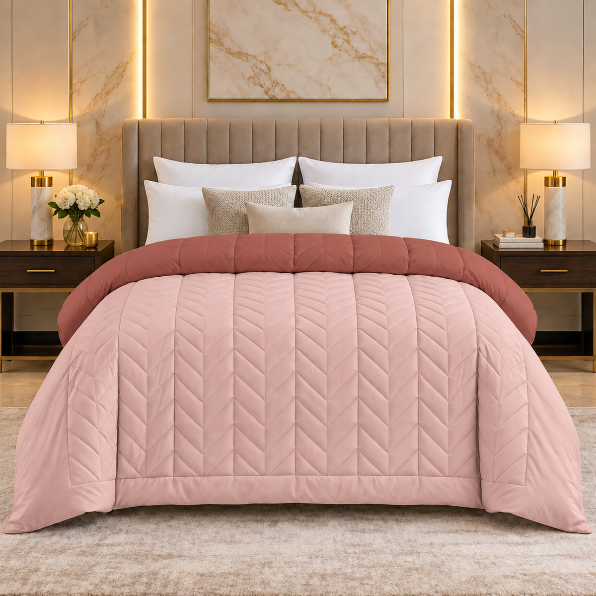 Dual Essence 150 GSM Reversible Comforter