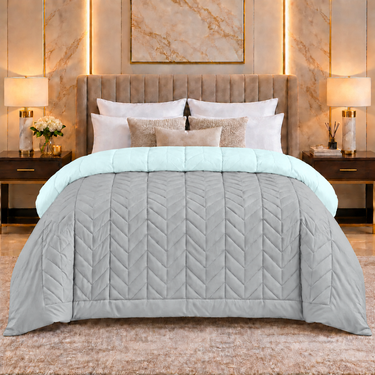 Dual Essence 150 GSM Reversible Comforter