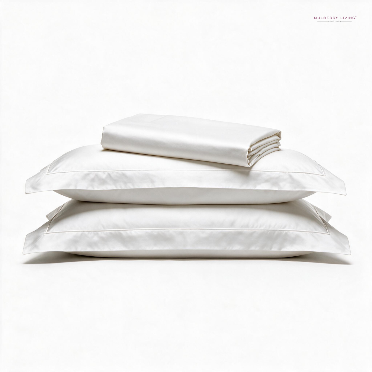 Giza Cotton Super King Sateen Bedsheet Set with 2 Pillow Covers – Ultra-Soft & Hotel-Quality Feel