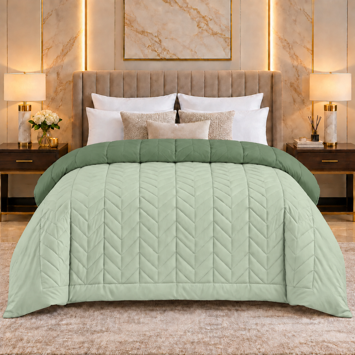 Dual Essence 150 GSM Reversible Comforter