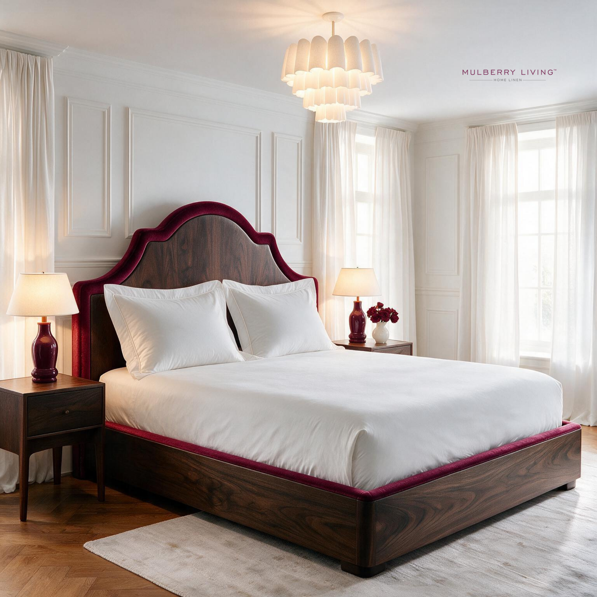 Breathable Sateen Super King Fitted Bedsheet Set | Includes 2 Pillow Covers