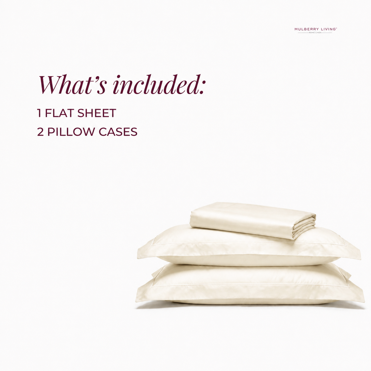 Giza Cotton Super King Sateen Bedsheet Set with 2 Pillow Covers – Ultra-Soft & Hotel-Quality Feel