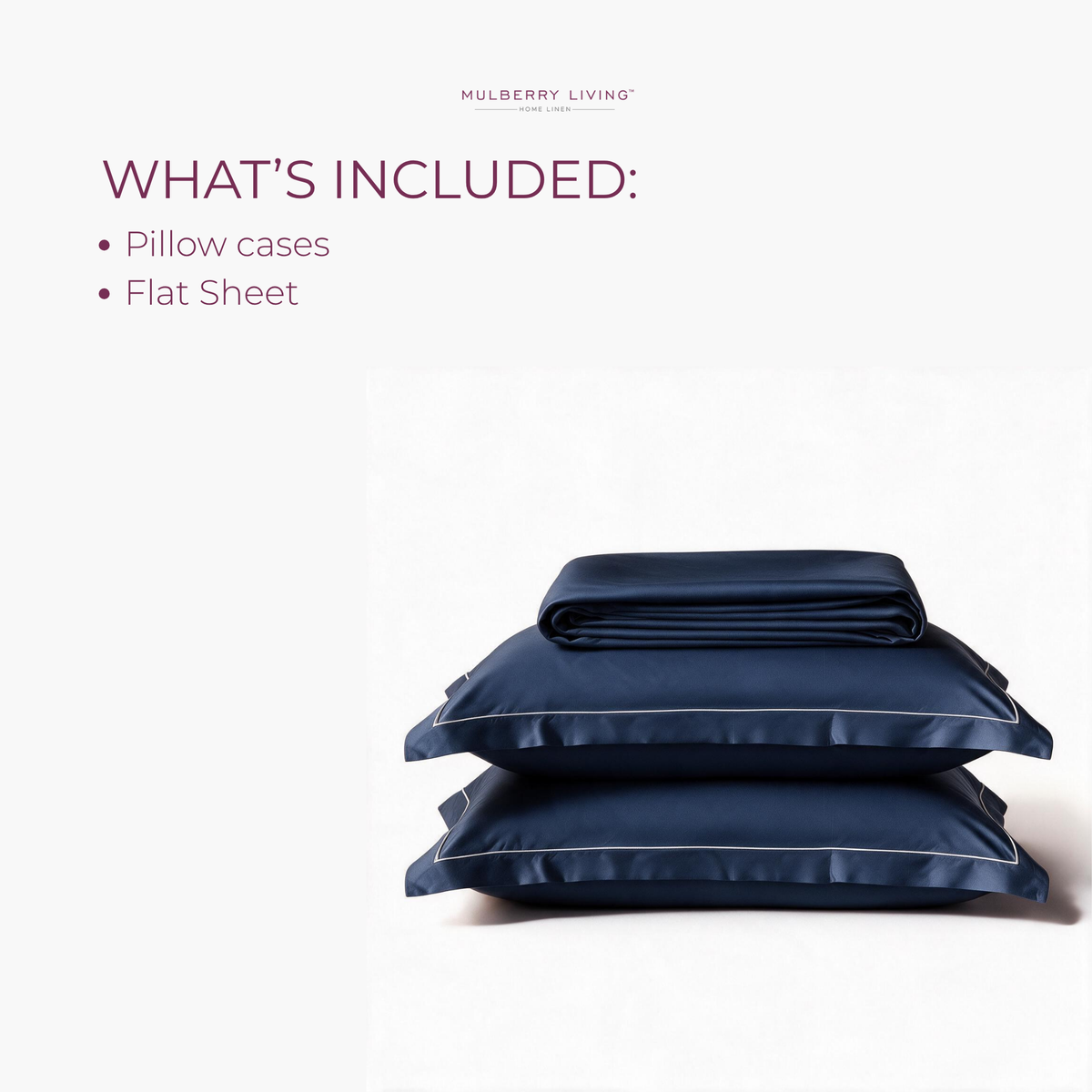 Minimal Solid Super Sateen Bedsheet Set with 2 Pillow Covers – Soft & Breathable