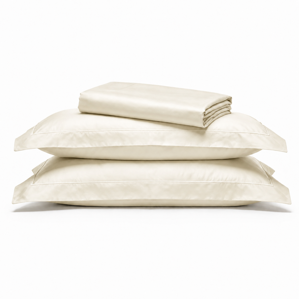 Giza Cotton Super King Sateen Bedsheet Set with 2 Pillow Covers – Ultra-Soft & Hotel-Quality Feel