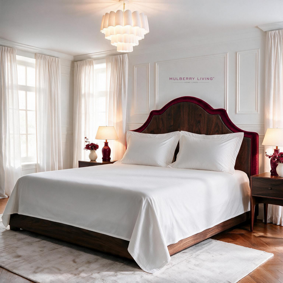 Minimal Solid Super Sateen Bedsheet Set with 2 Pillow Covers – Soft & Breathable
