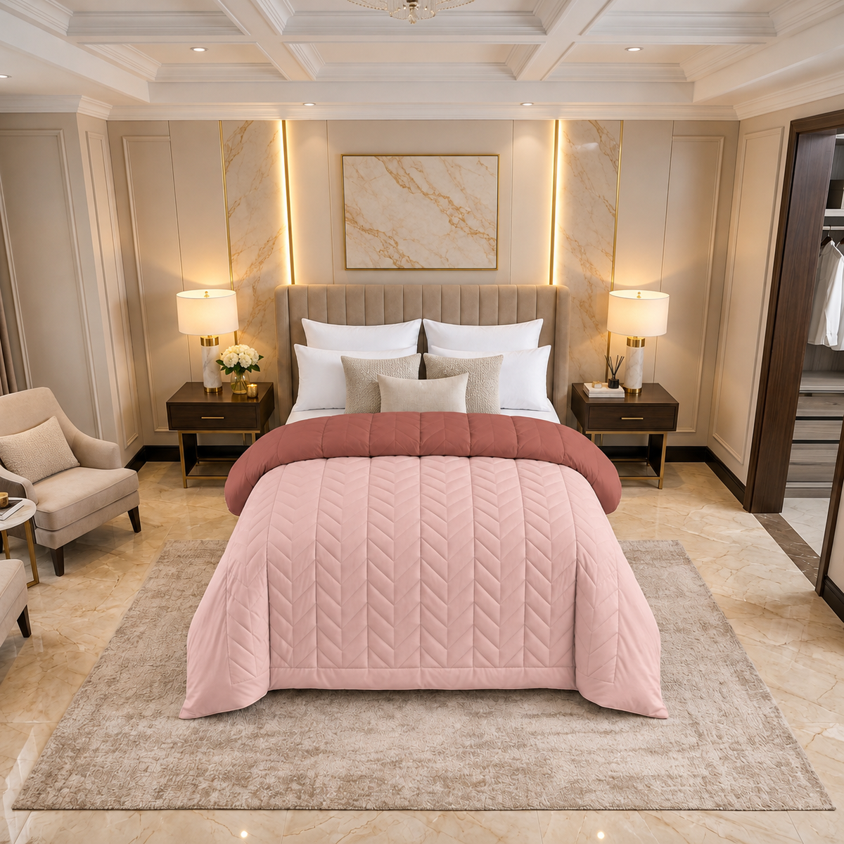Dual Essence 150 GSM Reversible Comforter