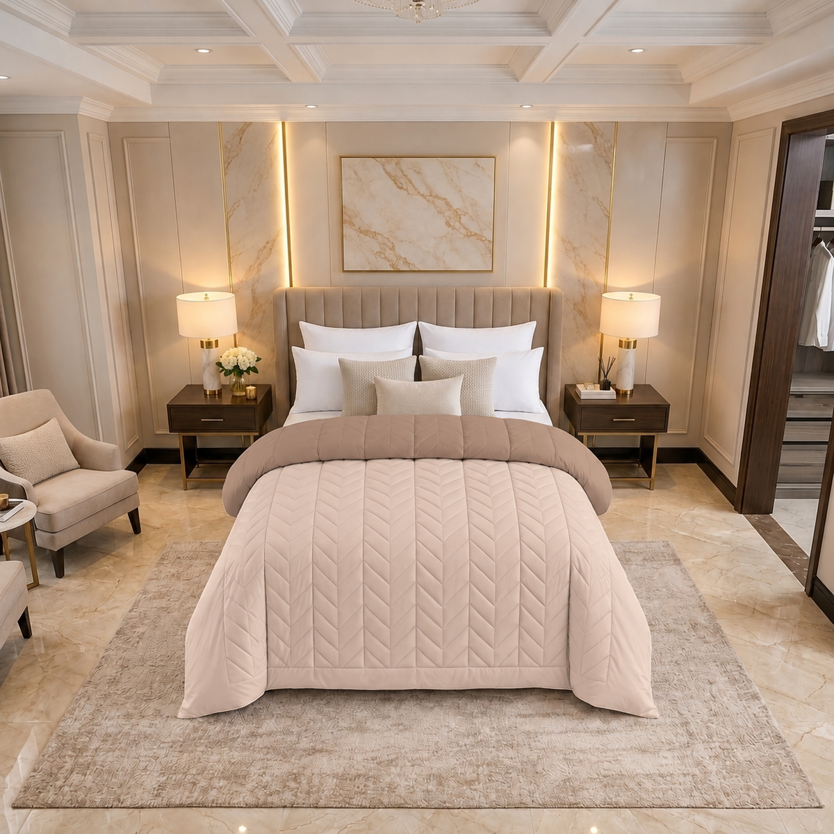 Dual Essence 150 GSM Reversible Comforter