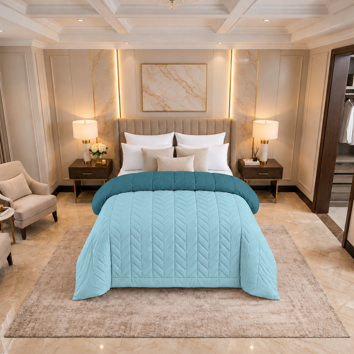 Dual Essence 150 GSM Reversible Comforter