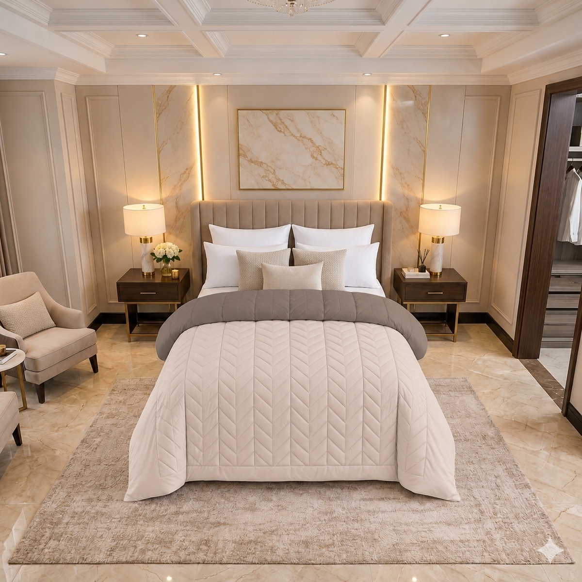 Dual Essence 150 GSM Reversible Comforter