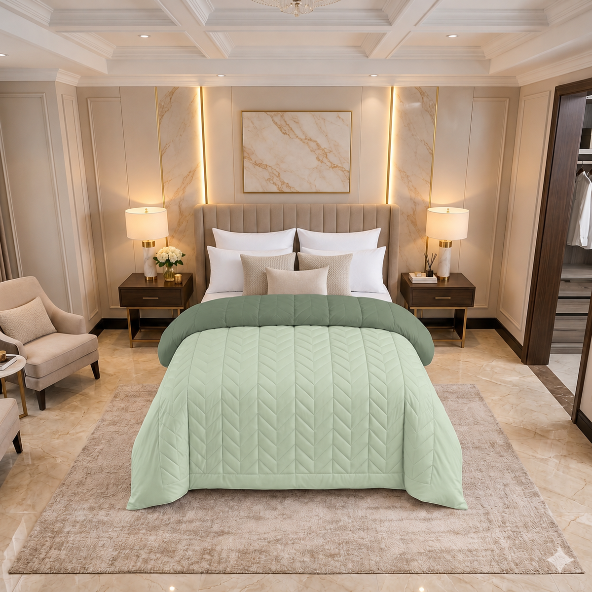 Dual Essence 150 GSM Reversible Comforter