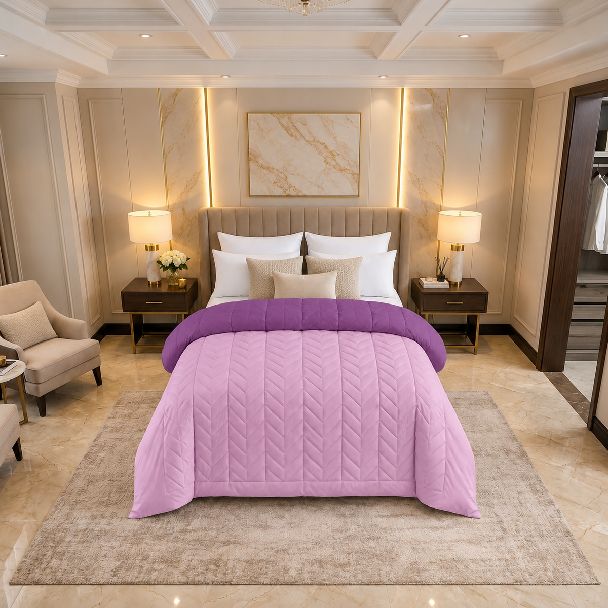 Dual Essence 150 GSM Reversible Comforter