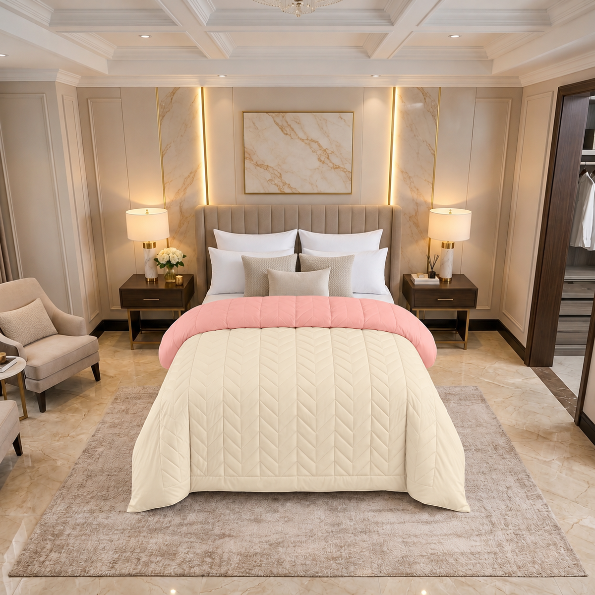 Dual Essence 150 GSM Reversible Comforter