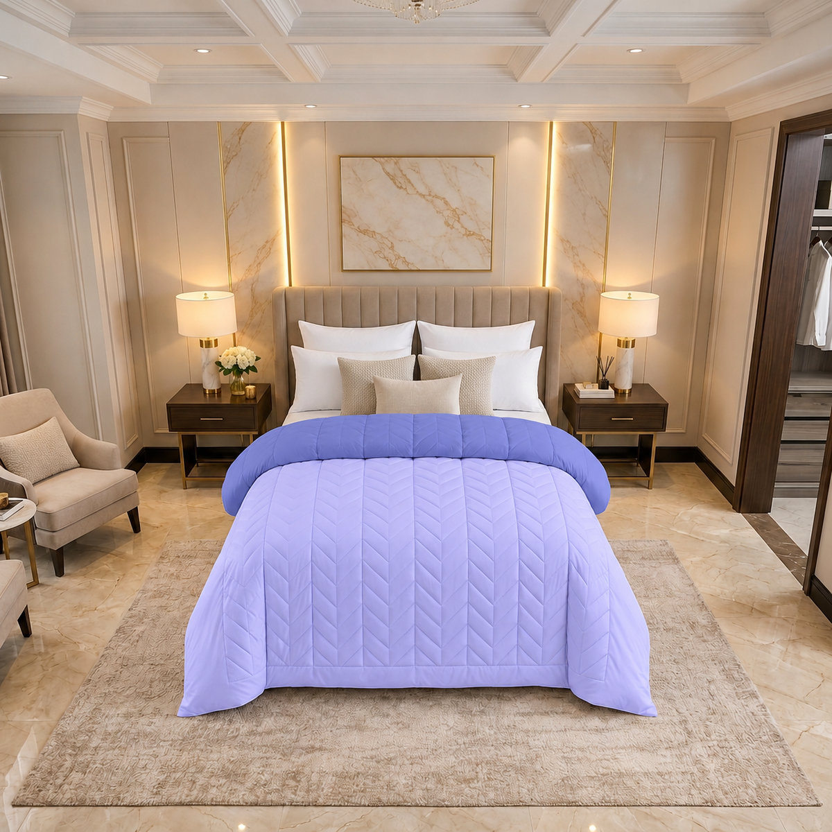 Dual Essence 150 GSM Reversible Comforter