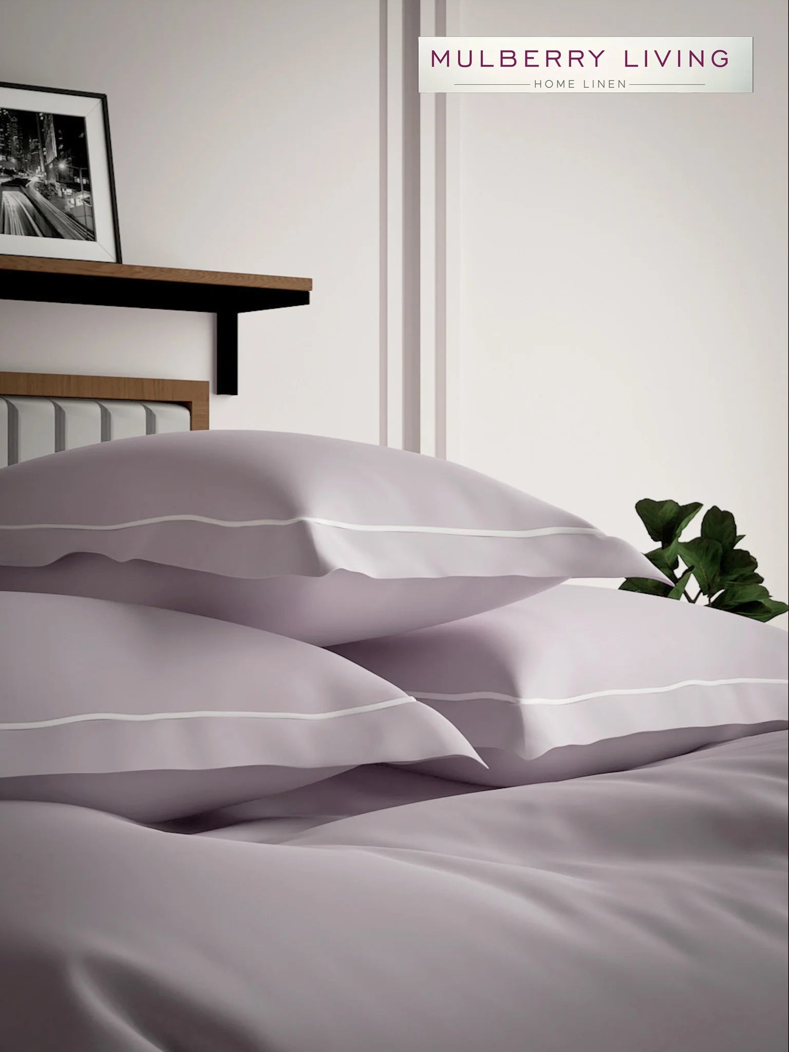 Serenity Solids 100% Cotton Sateen Weave Bedsheet Set with 2 Pillow Covers, 250TC