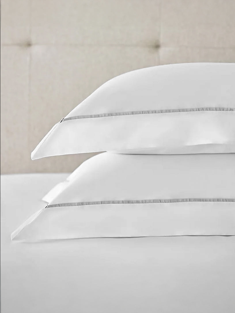 Pure Essence 100% Cotton Super King Bedsheet Set with 2 Pillow Covers - 1000TC, White