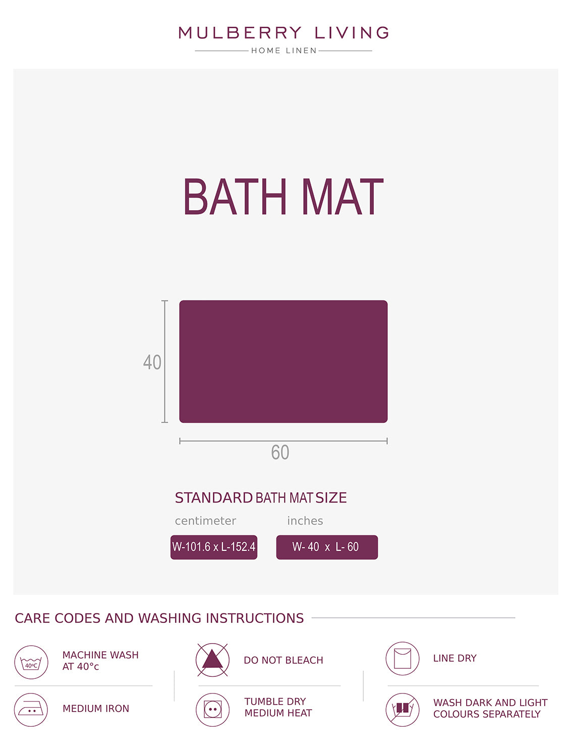 Micro Plush Bath Mats (Set of 2) - 2000 TC Microfiber, Ultra-Soft, Quick Dry, 2000 GSM