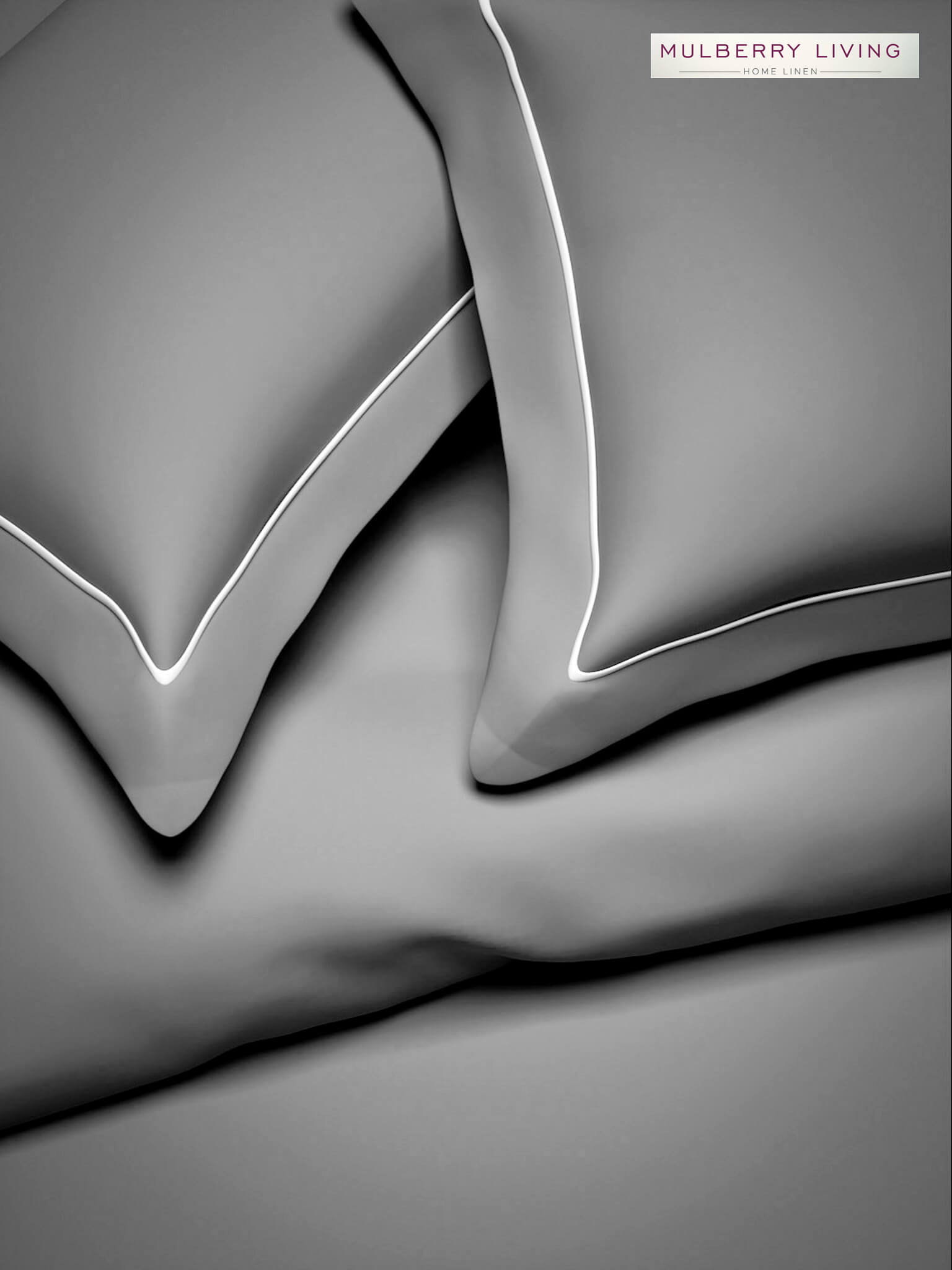 Serenity Solids Pillow Covers (Set of 2) - 100% Cotton, 250TC, Soft & Breathable