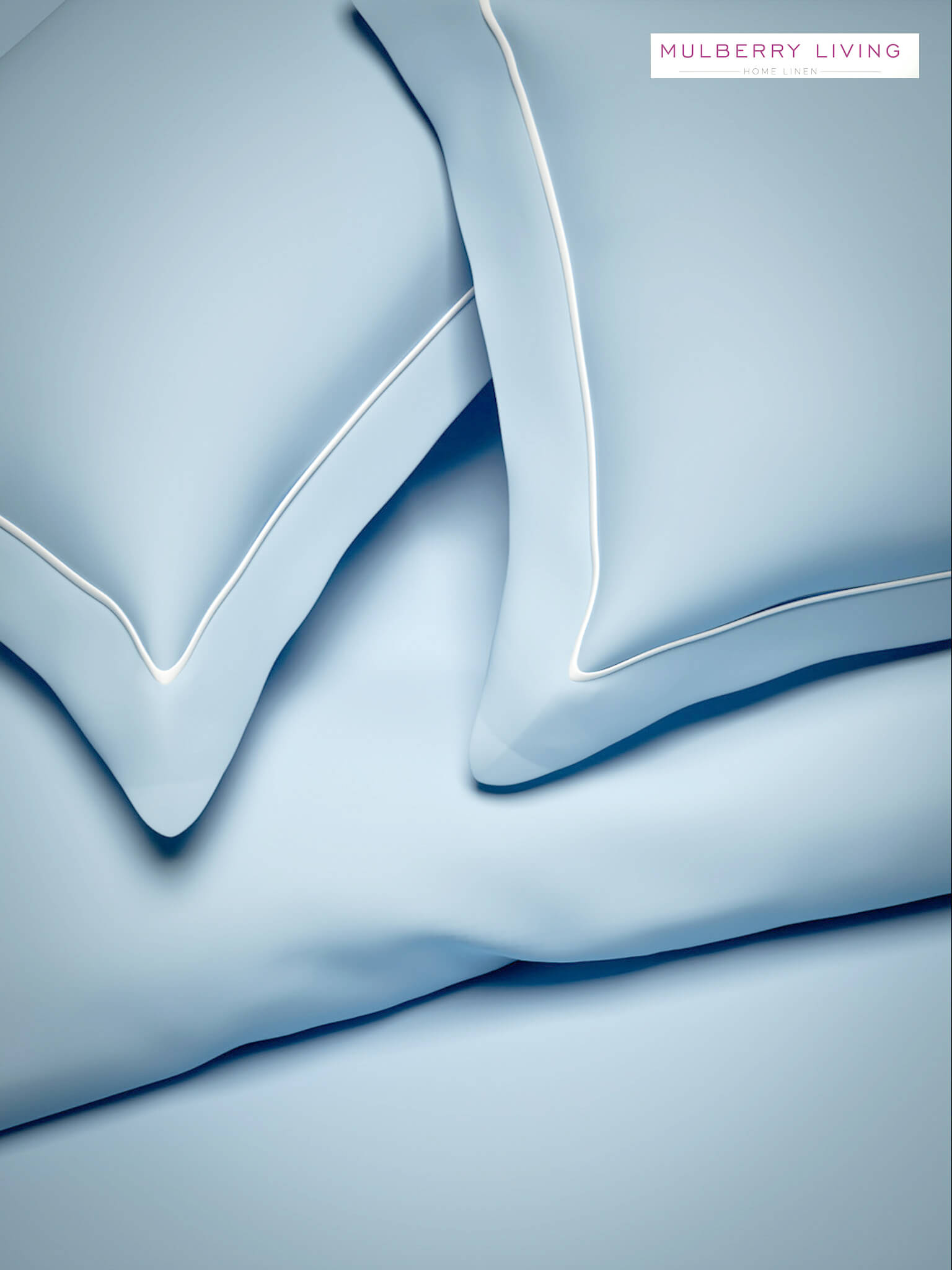 Serenity Solids Pillow Covers (Set of 2) - 100% Cotton, 250TC, Soft & Breathable