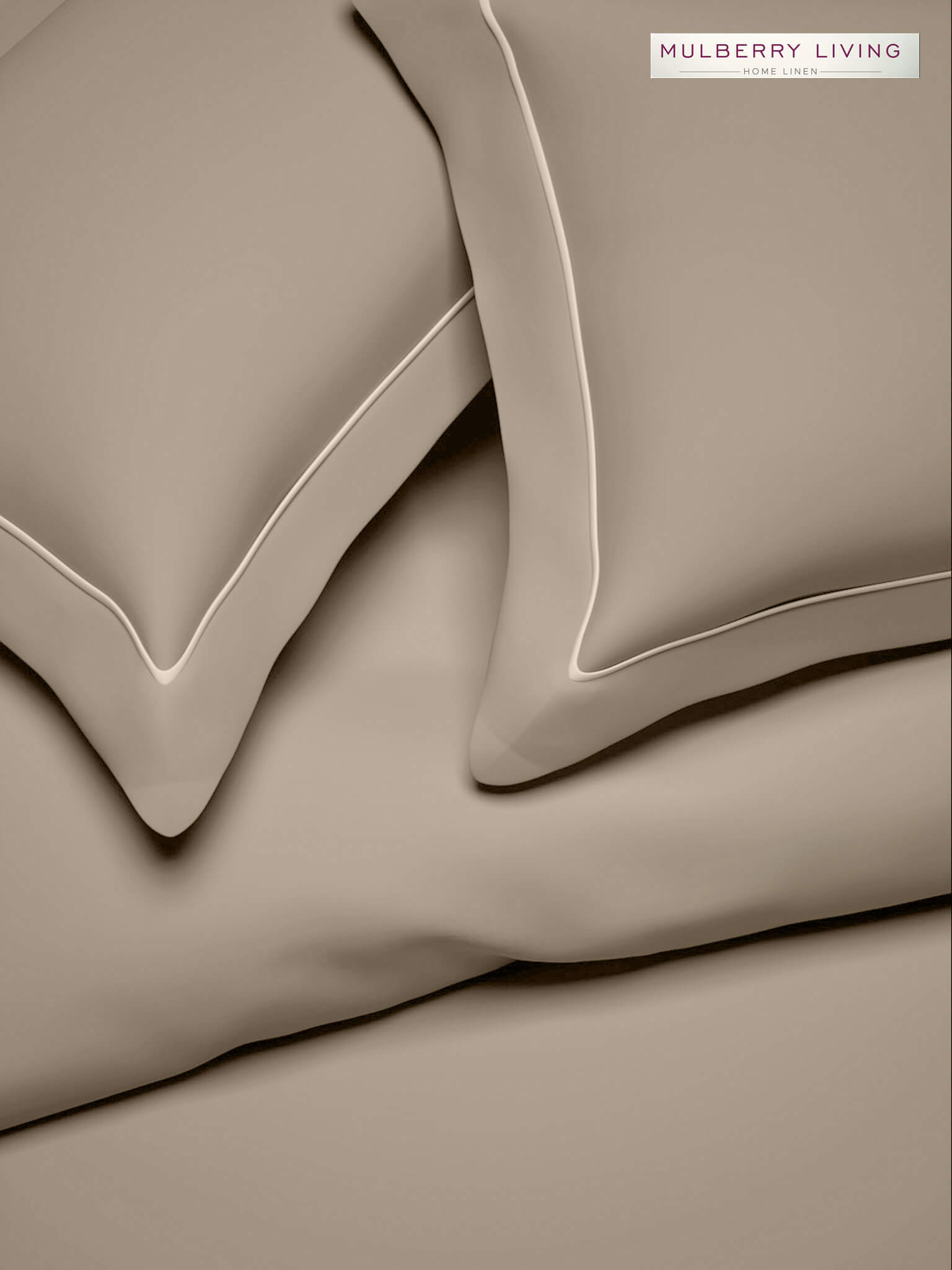 Serenity Solids Pillow Covers (Set of 2) - 100% Cotton, 250TC, Soft & Breathable