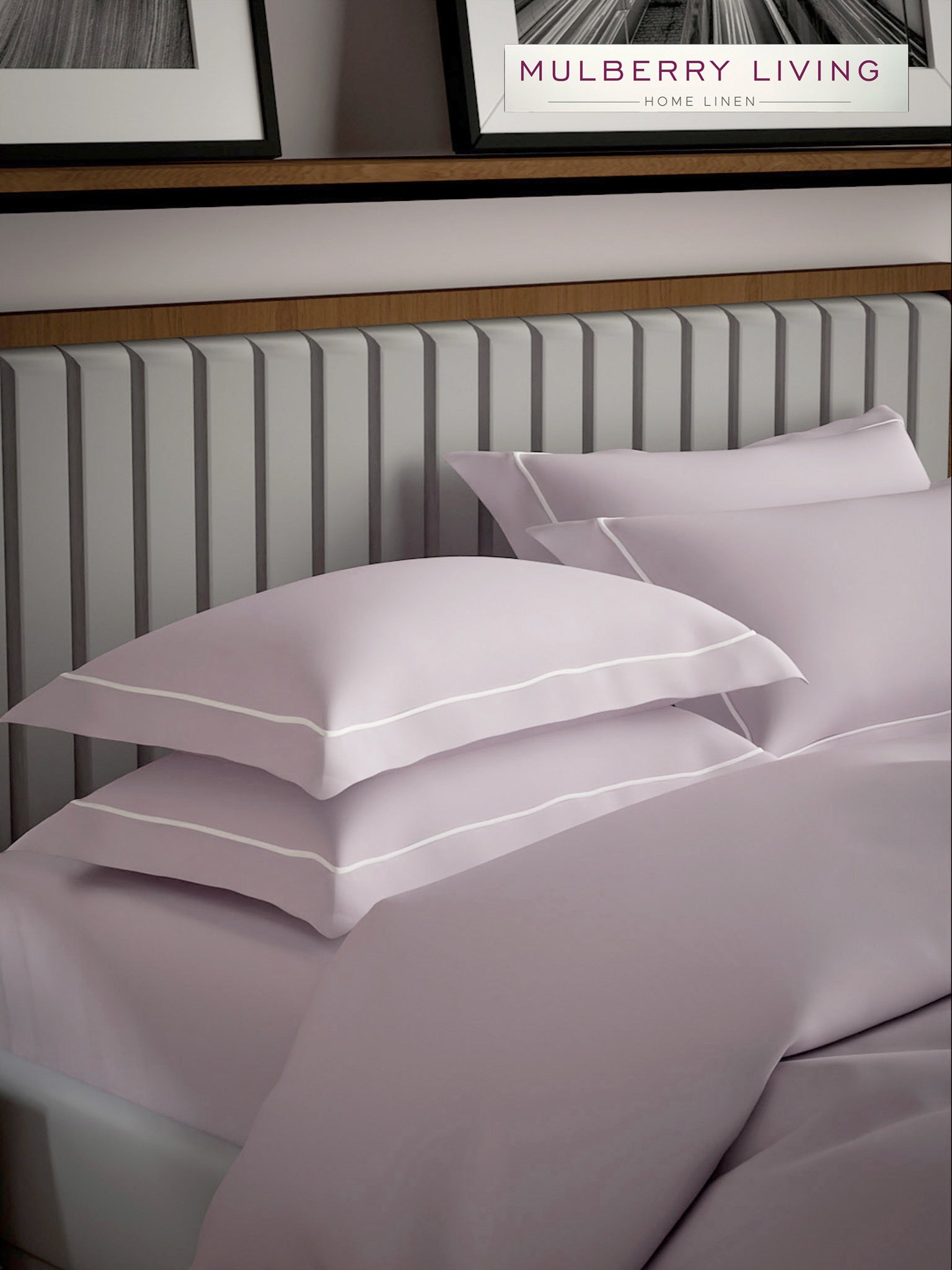 Serenity Solids Pillow Covers (Set of 2) - 100% Cotton, 250TC, Soft & Breathable