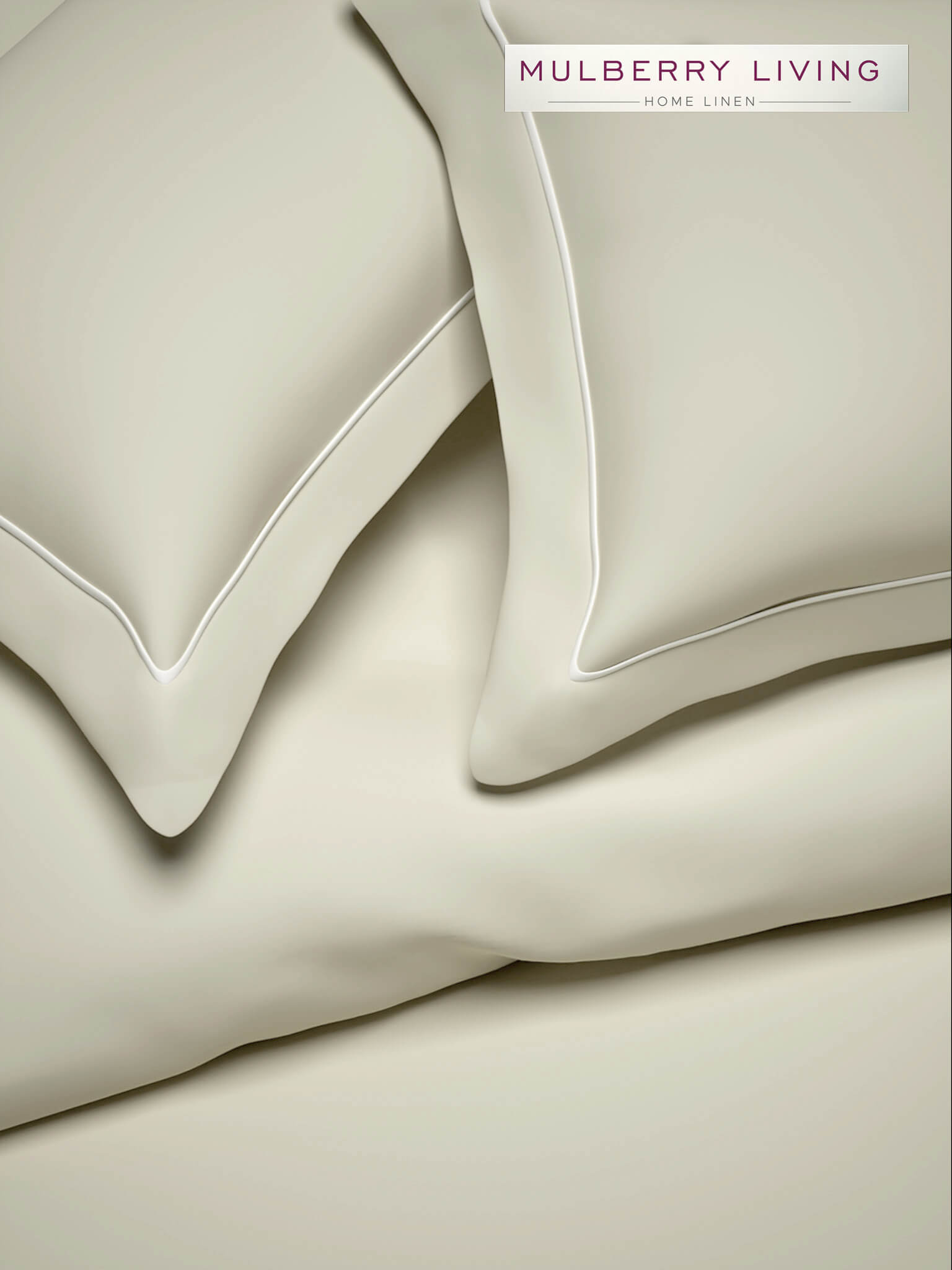 Serenity Solids Pillow Covers (Set of 2) - 100% Cotton, 250TC, Soft & Breathable