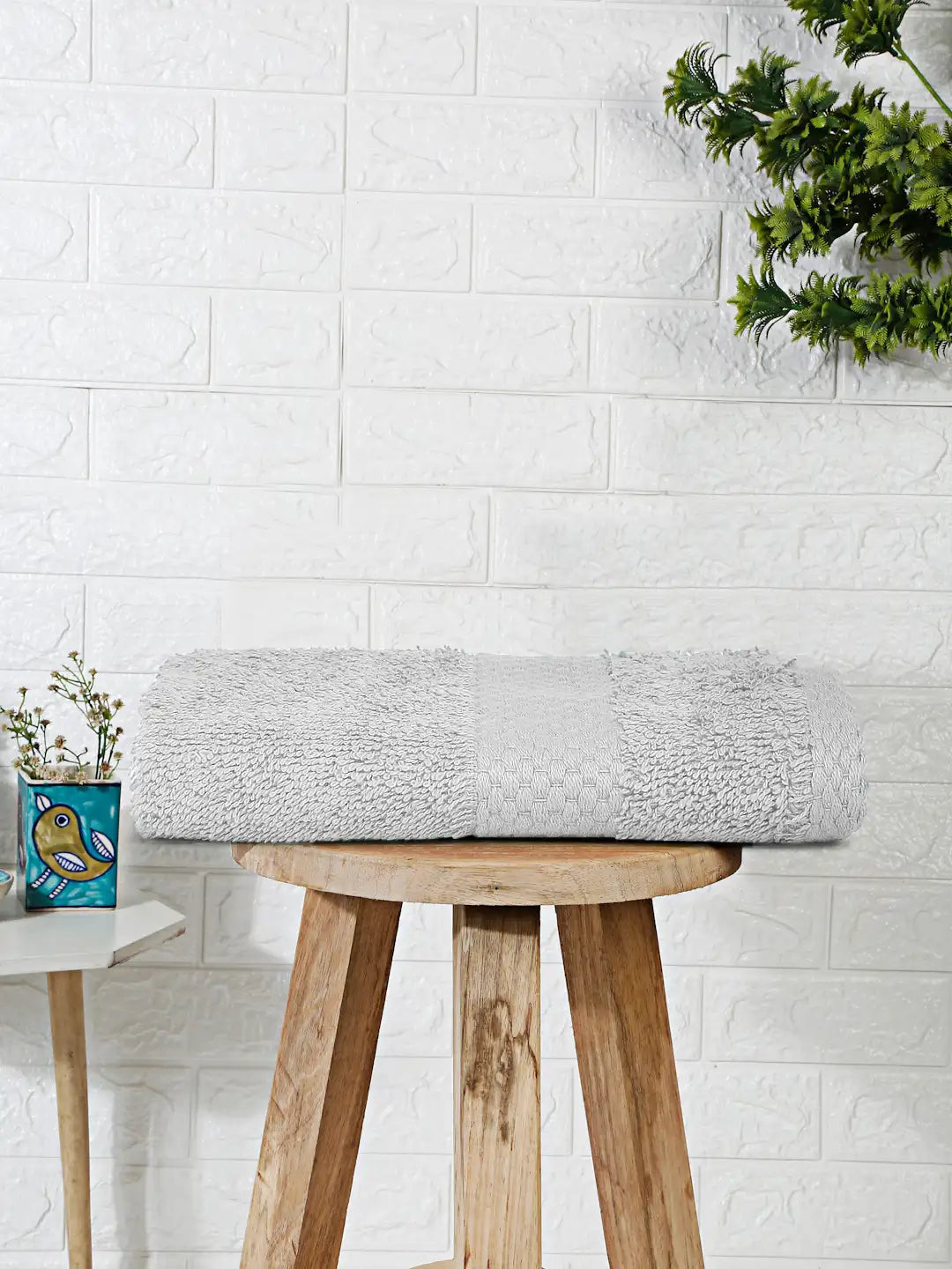 Terry Luxe Bath Towel - Ultra Soft, Lightweight, 550 GSM