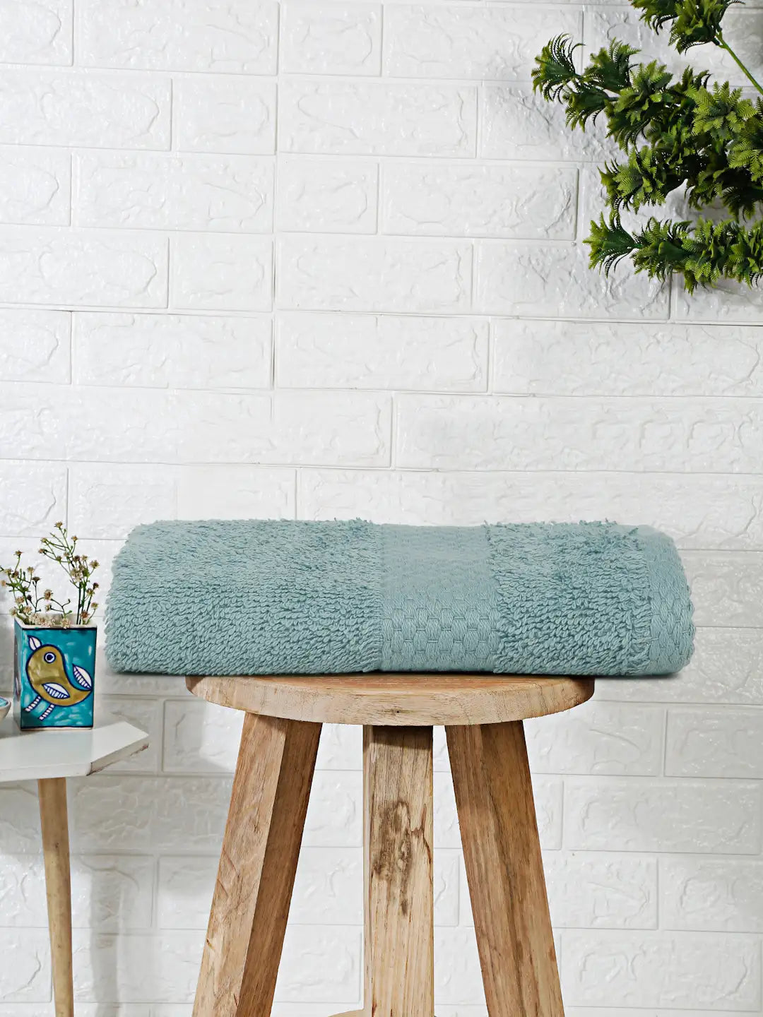 Terry Luxe Bath Towel - Ultra Soft, Lightweight, 550 GSM
