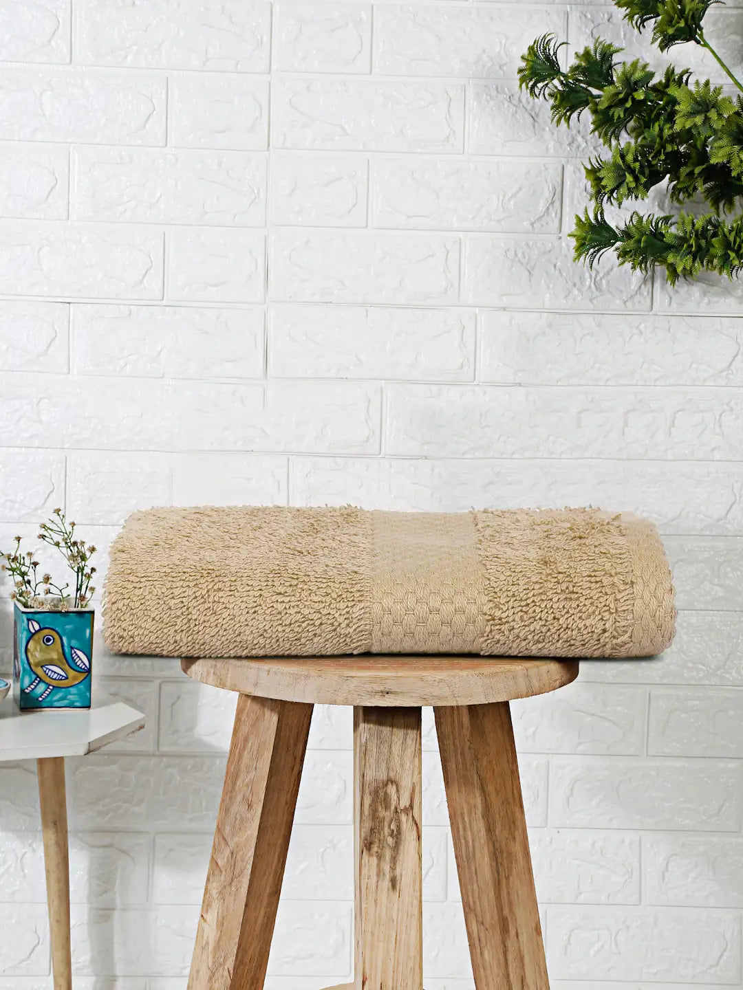 Terry Luxe Bath Towel - Ultra Soft, Lightweight, 550 GSM