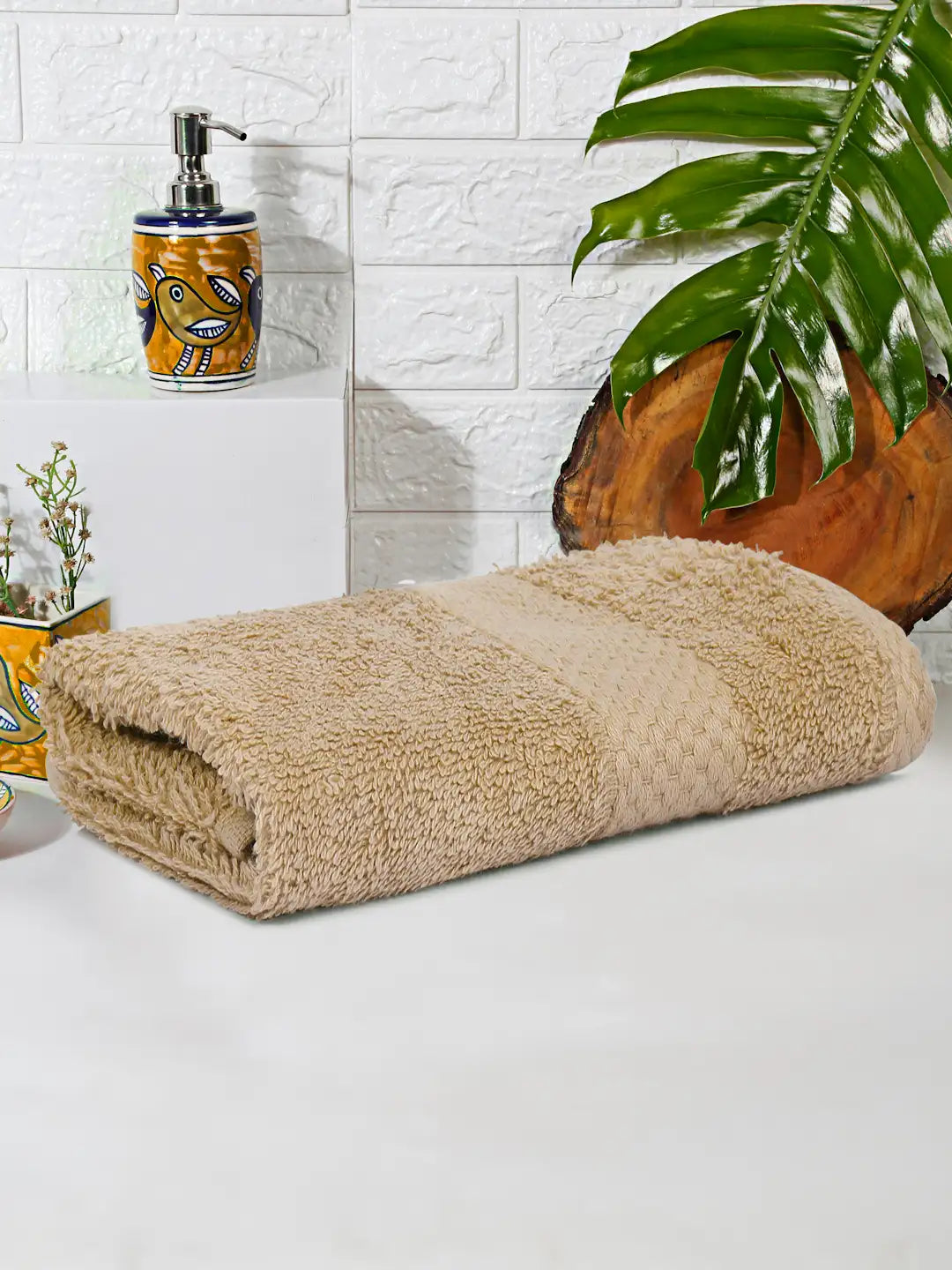 Terry Luxe Bath Towel - Ultra Soft, Lightweight, 550 GSM