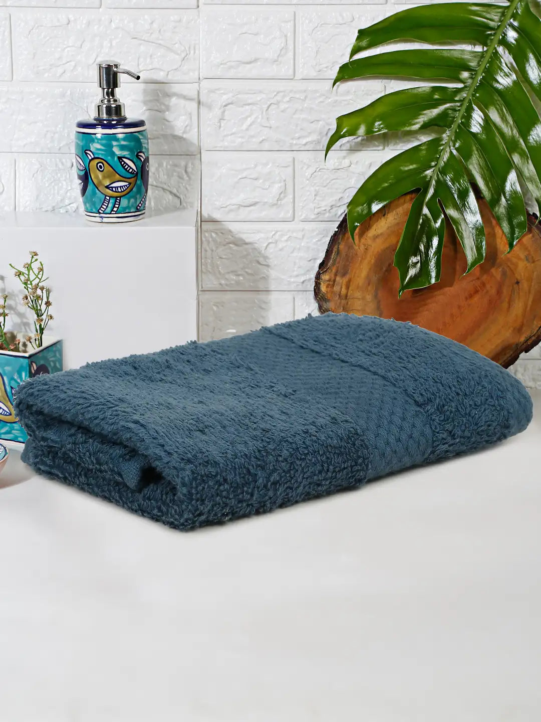 Terry Luxe Bath Towel - Ultra Soft, Lightweight, 550 GSM