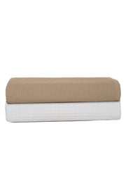 Waffle Comfort Bath Towels (Set of 2) - Soft, Quick Dry, 450 GSM