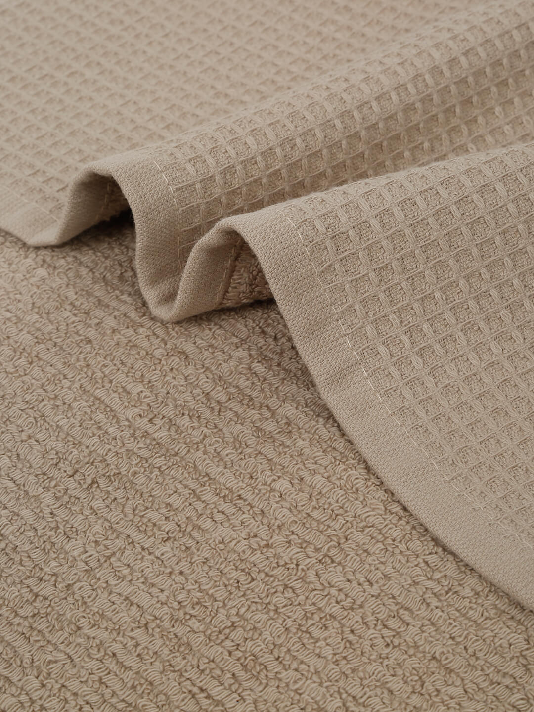 Waffle Comfort Hand Towels (Set of 4) - Soft, Quick Dry, 450 GSM