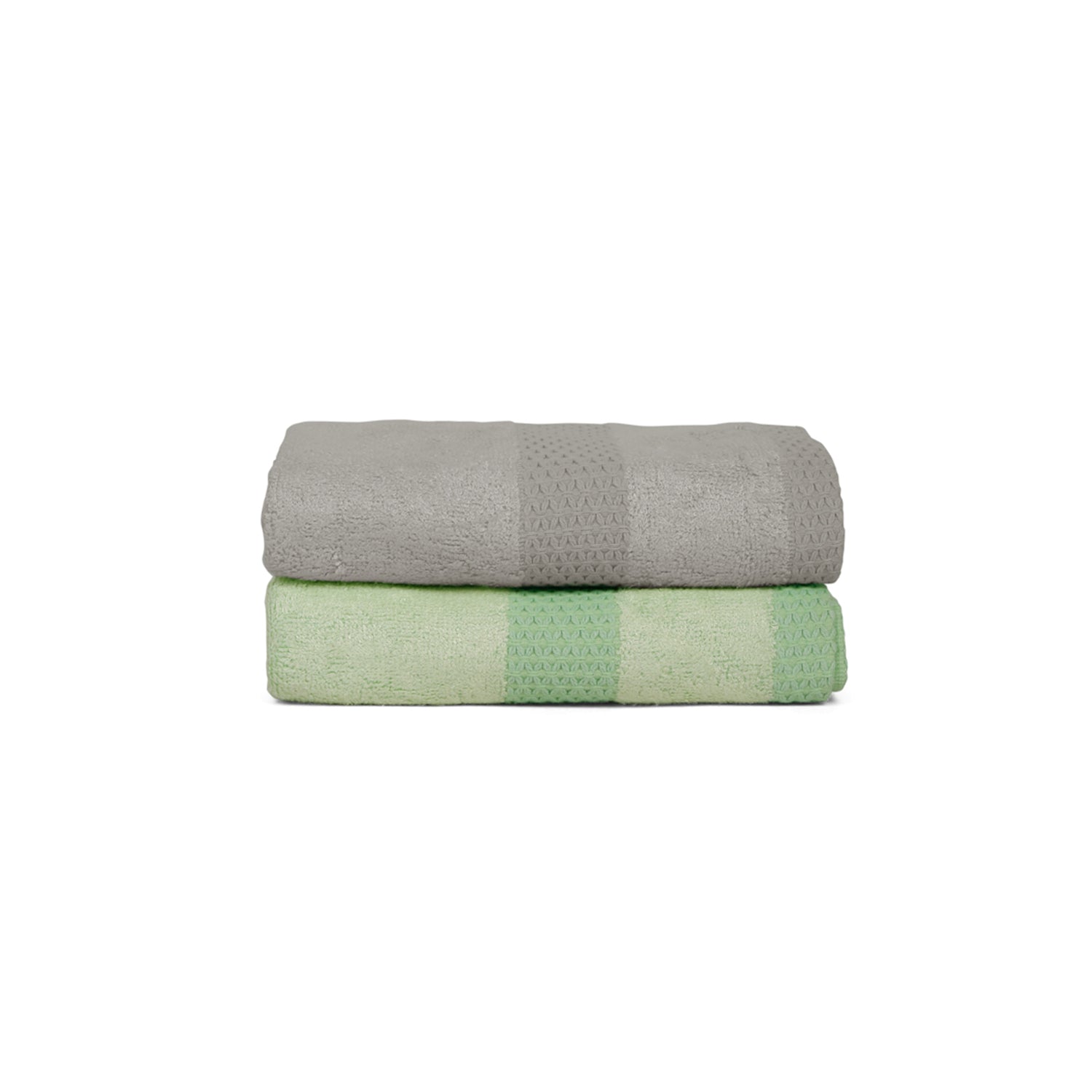 Bamboo Bliss Bath Towels (Set of 2) - Ultra Soft, Lightweight, 525 GSM