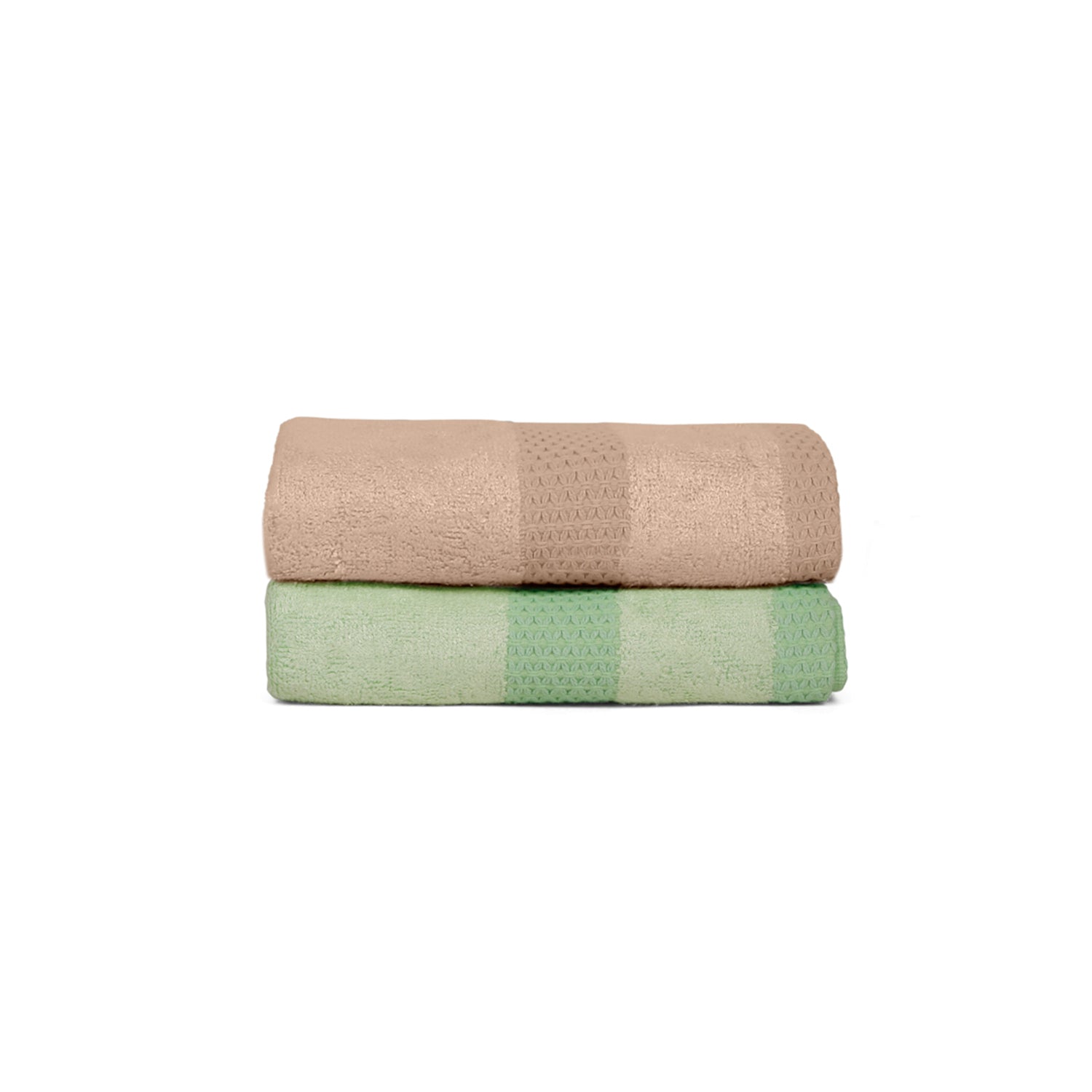Bamboo Bliss Bath Towels (Set of 2) - Ultra Soft, Lightweight, 525 GSM
