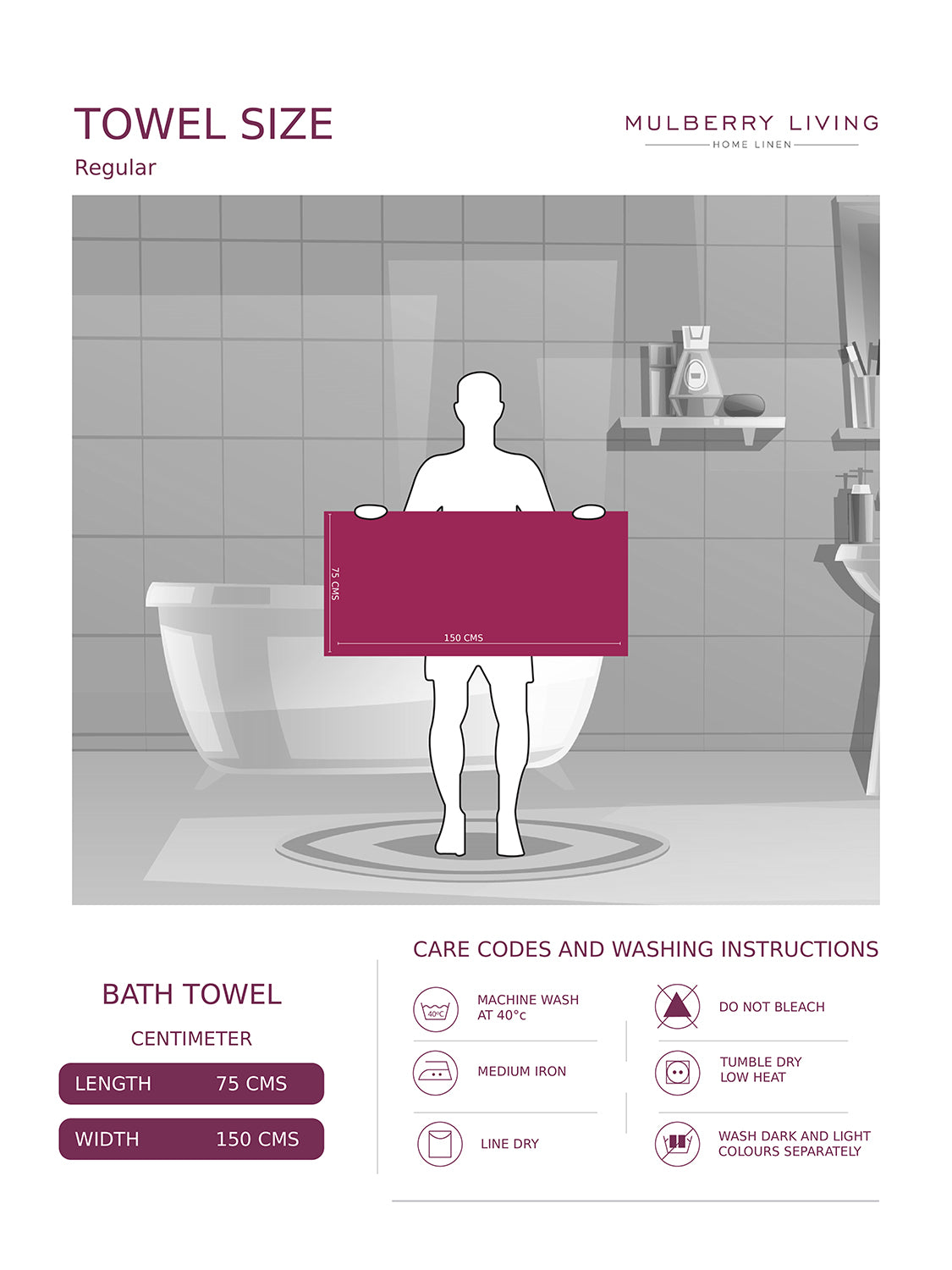 Bamboo Bliss Bath Towels (Set of 2) - Ultra Soft, Lightweight, 525 GSM