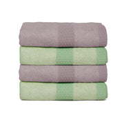 Bamboo Bliss Hand Towels - Set of 4, Ultra Soft, Lightweight, 525 GSM