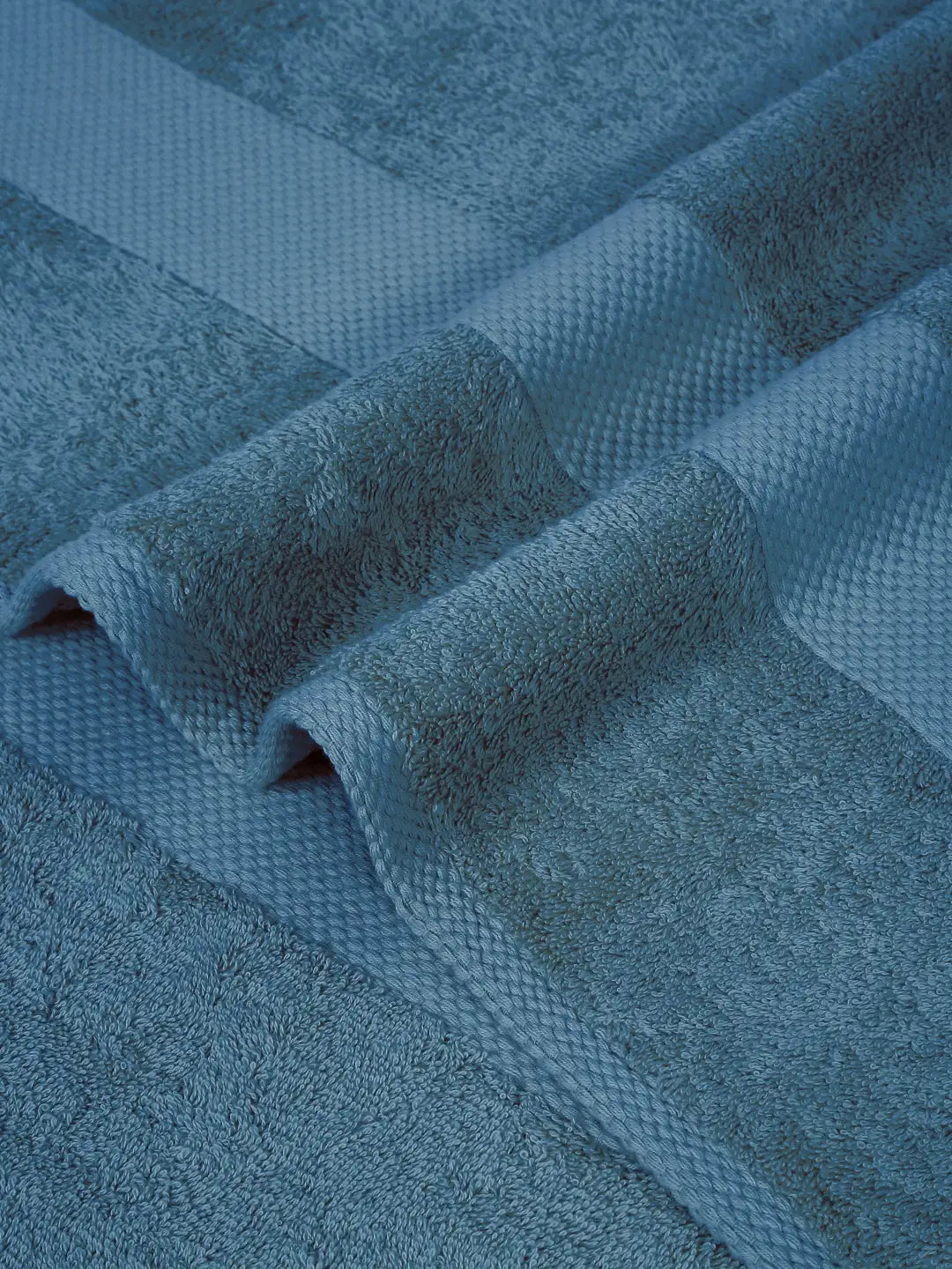 Terry Luxe Hand Towels (Set of 4) - Ultra Soft, Lightweight, 550 GSM