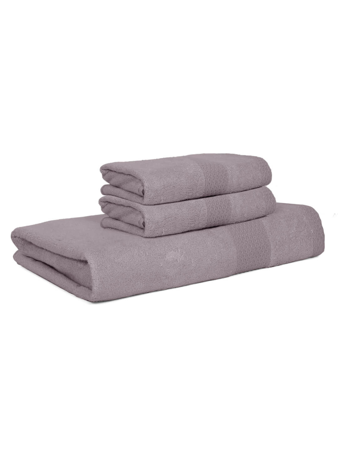 Bamboo Bliss Organic Towel Set (3 Pieces) - Soft, Eco Friendly, 525 GSM
