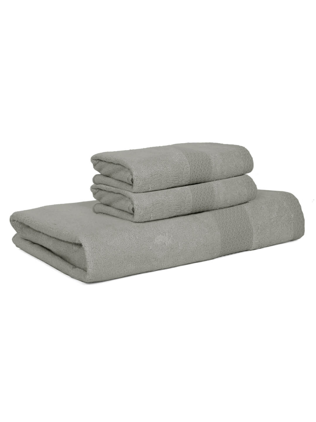 Bamboo Bliss Organic Towel Set (3 Pieces) - Soft, Eco Friendly, 525 GSM