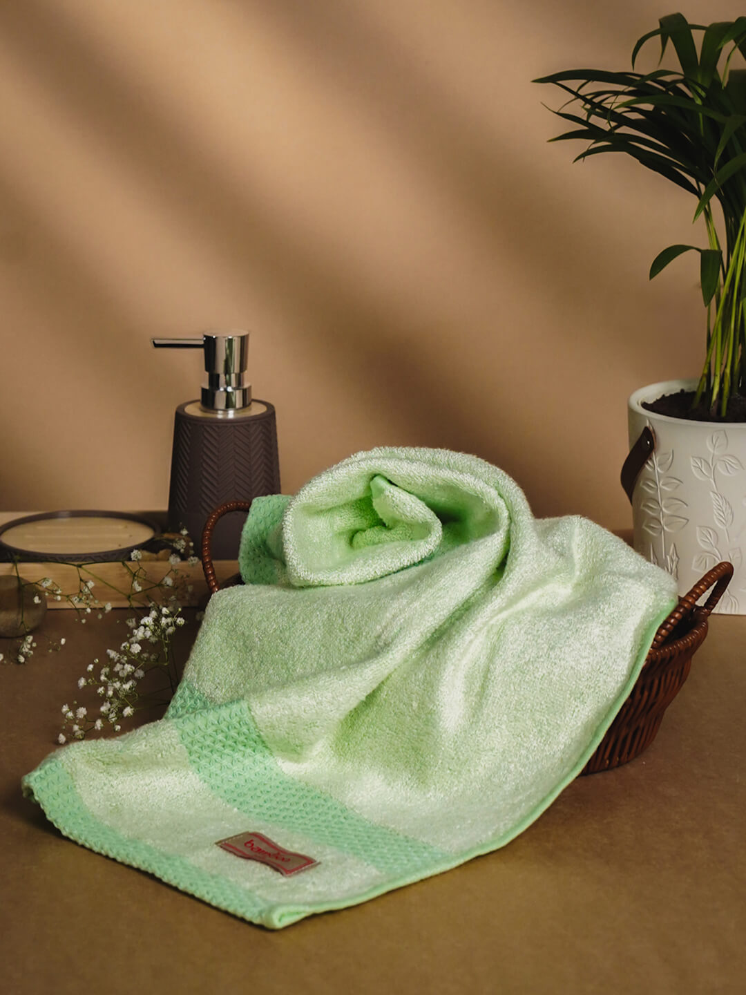 Bamboo Bliss Organic Towel Set (3 Pieces) - Soft, Eco Friendly, 525 GSM