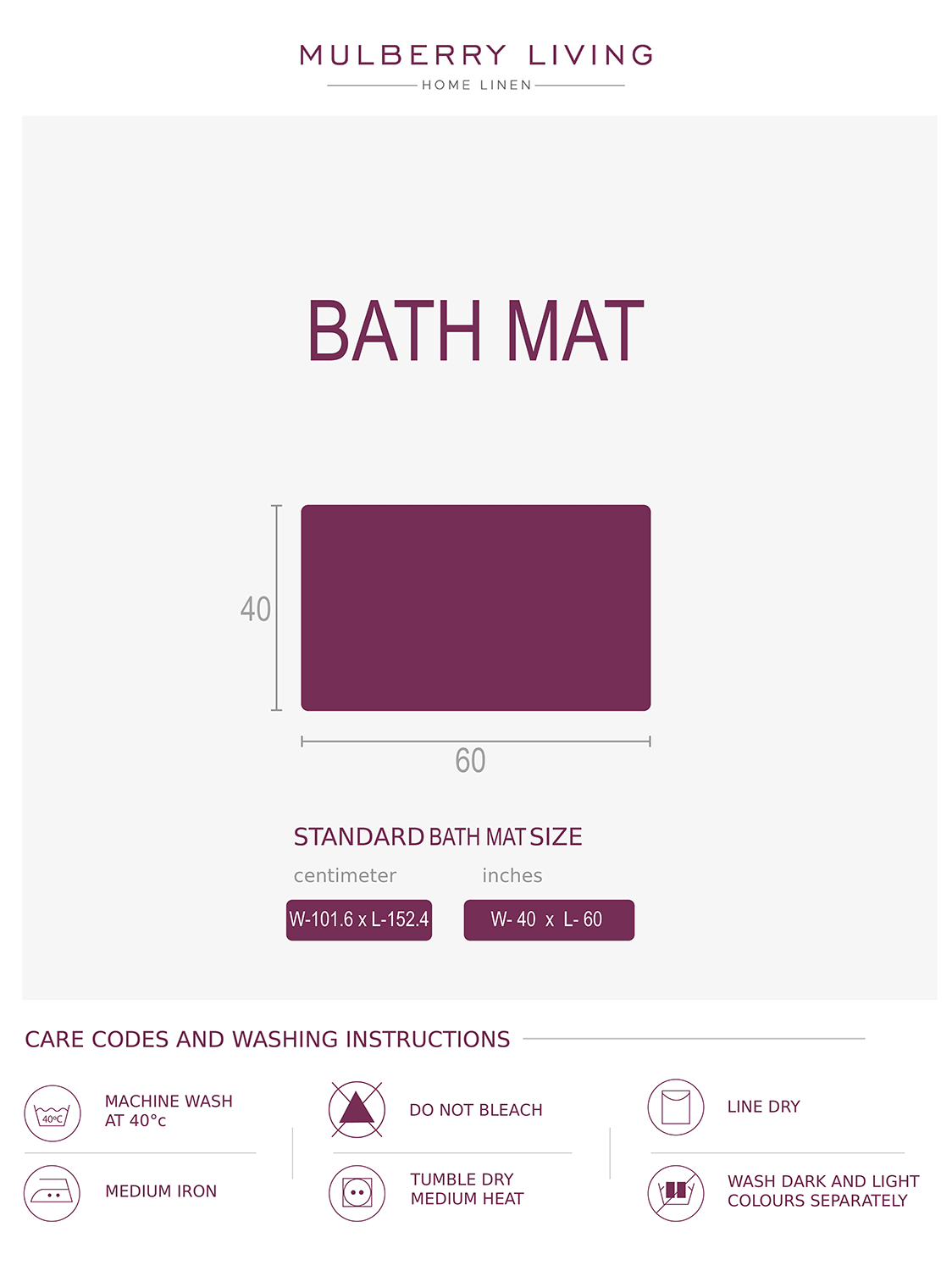 Micro Plush Bath Mats (Set of 2) - 2000 TC Microfiber, Ultra-Soft, Quick Dry, 2000 GSM